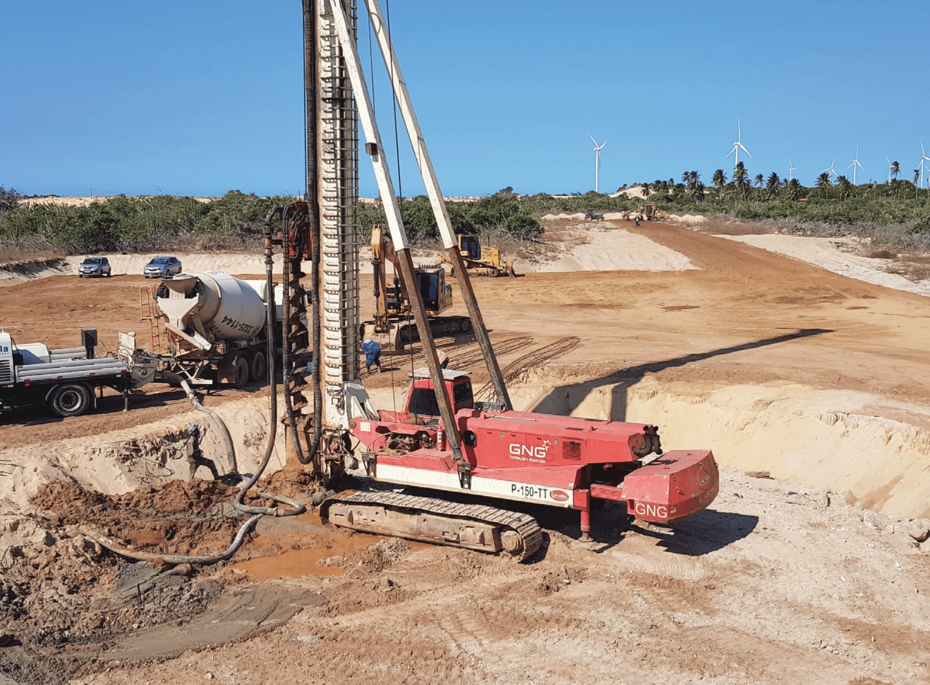 Obra da GNG: Complexo eolico farol sao bento do norte rn