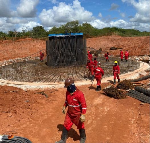 Obra da GNG: Complexo eolico pedra amolar rio grande do norte