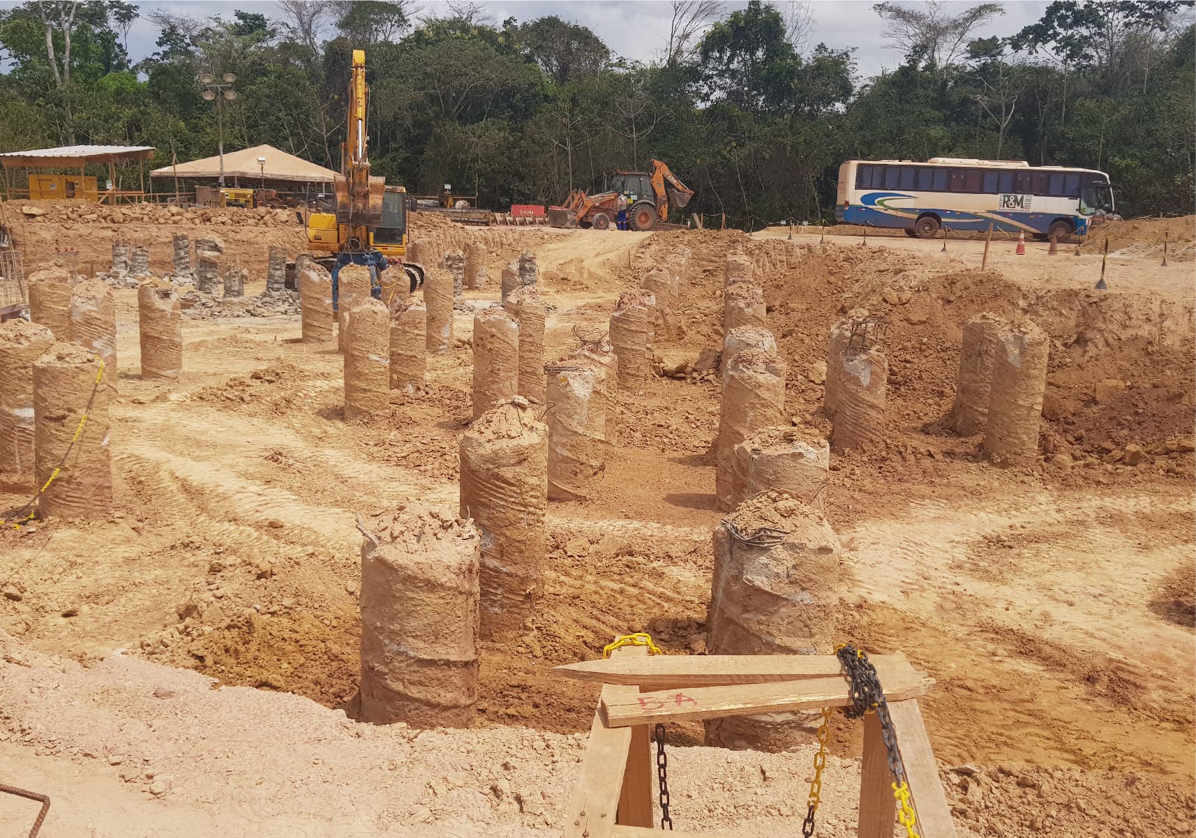 Obra da GNG: Hydro alunorte barcarena para