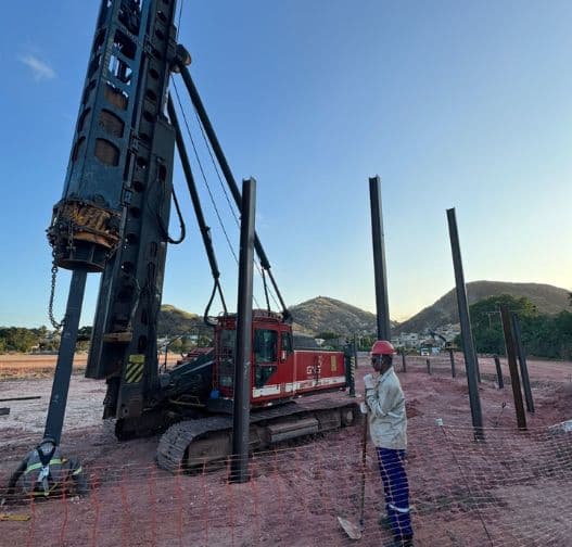 Obra da GNG: Tanques ipiranga espirito santo