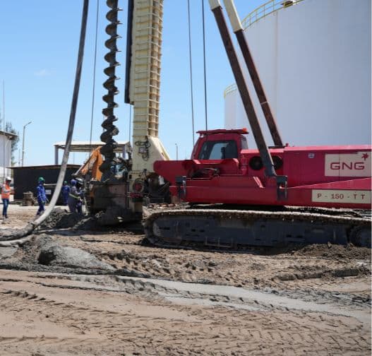 Obra da GNG: Terminal temape pernambuco