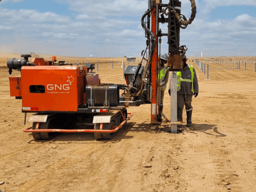 Obra da GNG: Usina fotovoltaica dunamis rn