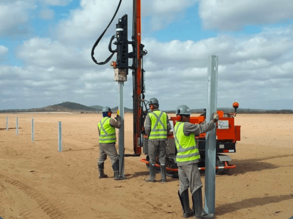 Obra da GNG: Usina fotovoltaica juazeiro solar ba