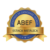 Atestado de capacidade técnica ABEF · Estaca metálica